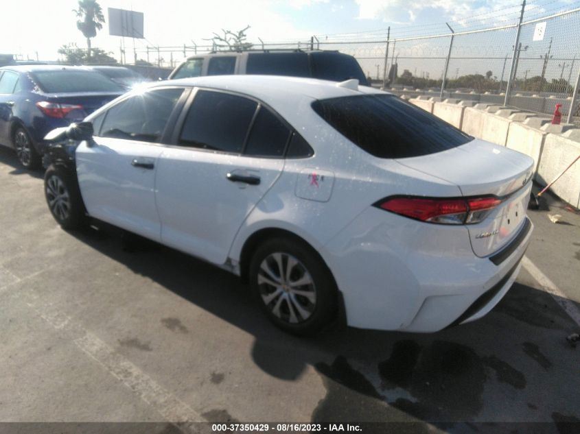 2022 TOYOTA COROLLA HYBRID LE - JTDEAMDE4NJ042706