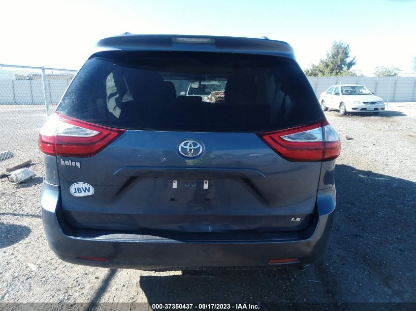 2017 TOYOTA SIENNA LE - 5TDKZ3DC4HS891357
