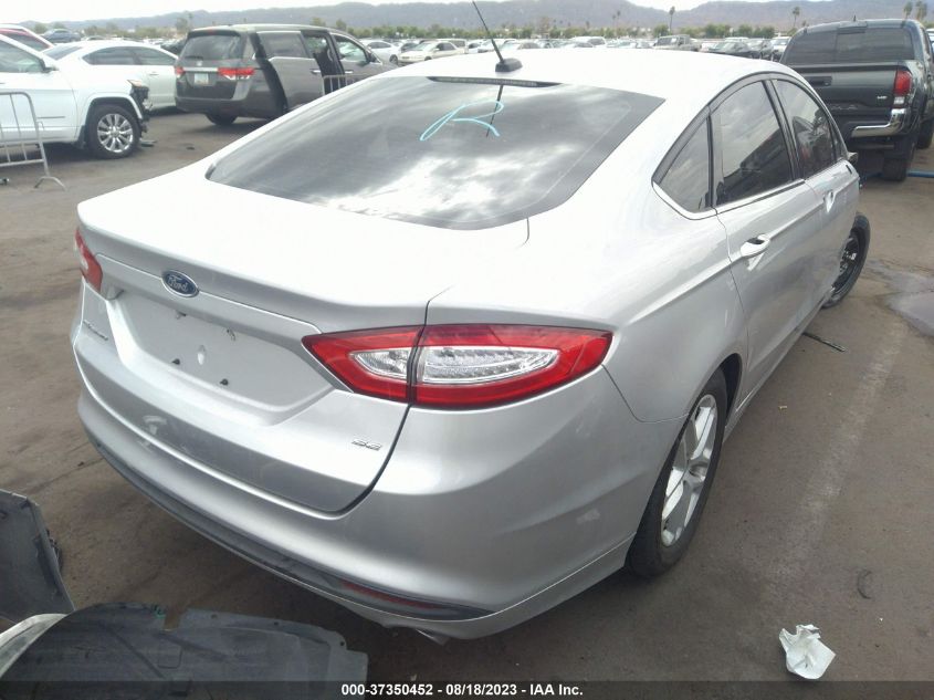 2016 FORD FUSION SE - 3FA6P0H71GR343682