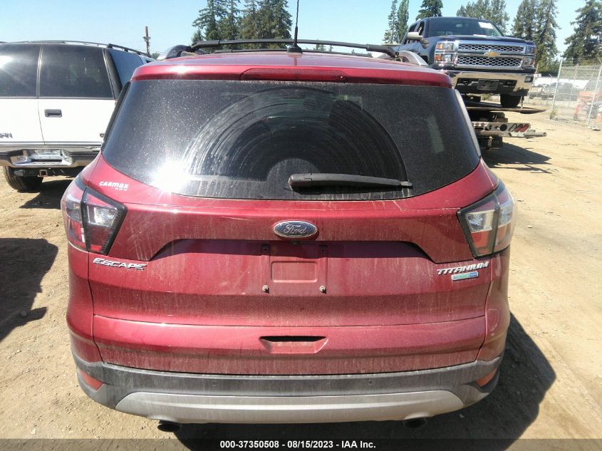 2017 FORD ESCAPE TITANIUM - 1FMCU9J94HUC51820