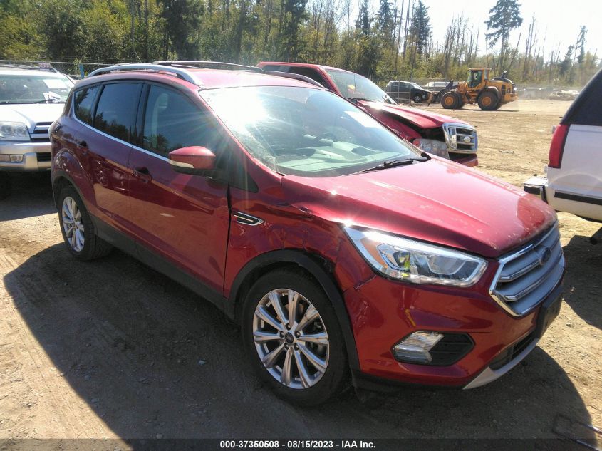 2017 FORD ESCAPE TITANIUM - 1FMCU9J94HUC51820