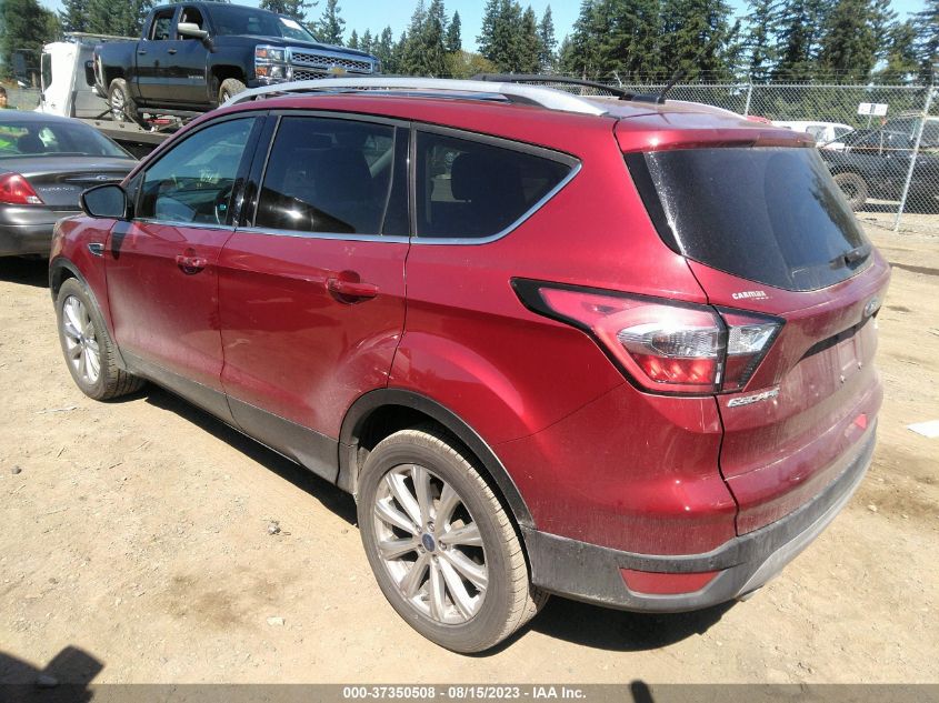 2017 FORD ESCAPE TITANIUM - 1FMCU9J94HUC51820