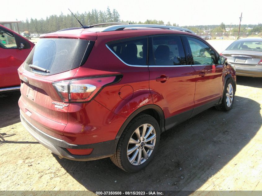 2017 FORD ESCAPE TITANIUM - 1FMCU9J94HUC51820