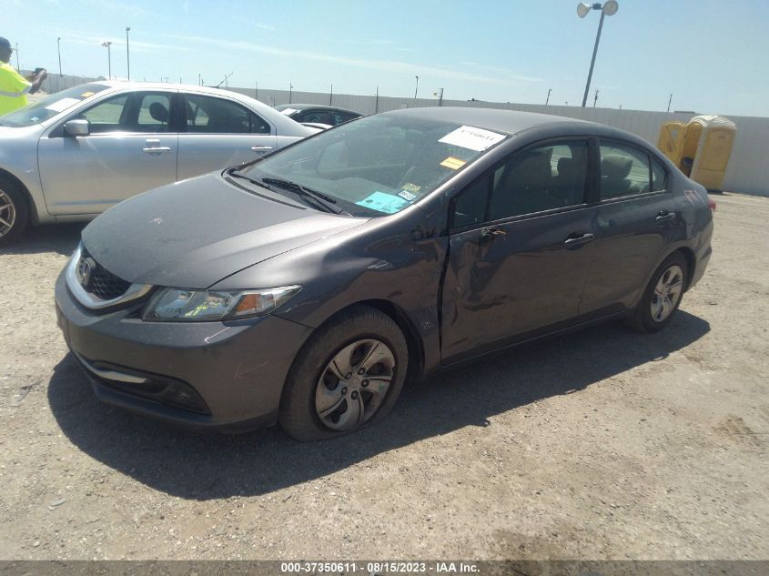 2014 HONDA CIVIC SEDAN LX - 19XFB2F57EE263314