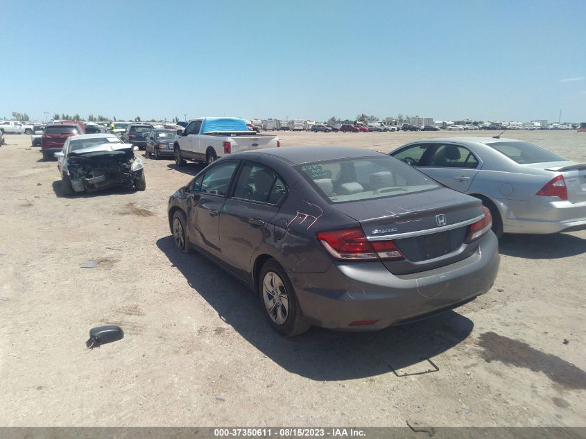 2014 HONDA CIVIC SEDAN LX - 19XFB2F57EE263314