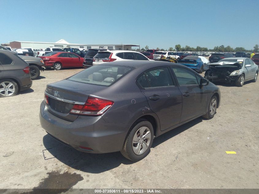 2014 HONDA CIVIC SEDAN LX - 19XFB2F57EE263314