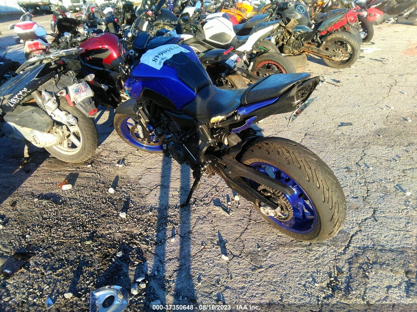 VIN JYARM32E3NA002960 2022 YAMAHA MT07