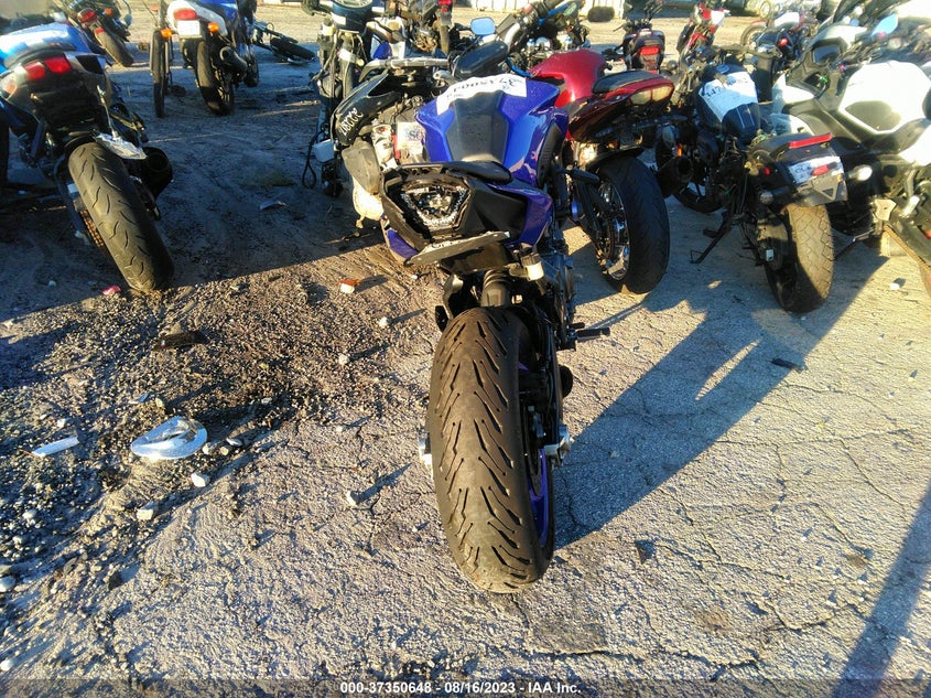 VIN JYARM32E3NA002960 2022 YAMAHA MT07