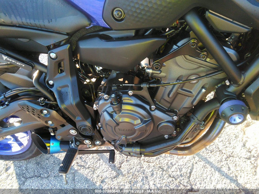 VIN JYARM32E3NA002960 2022 YAMAHA MT07