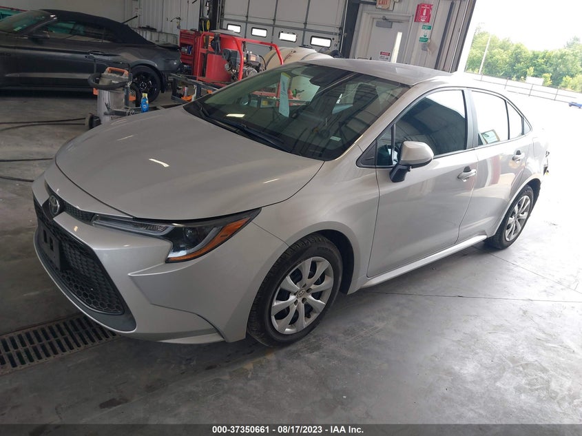 VIN 5YFEPRAE2LP109635 2020 TOYOTA COROLLA LE