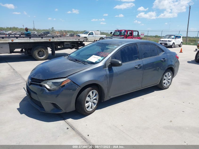 2016 TOYOTA COROLLA L/LE/S/S PLUS/LE PLUS - 5YFBURHEXGP542921