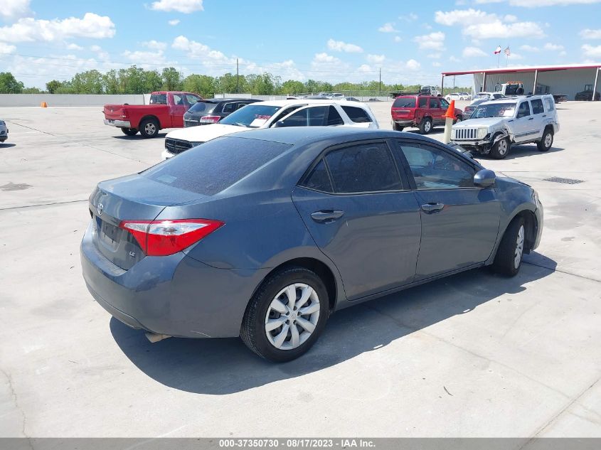 2016 TOYOTA COROLLA L/LE/S/S PLUS/LE PLUS - 5YFBURHEXGP542921