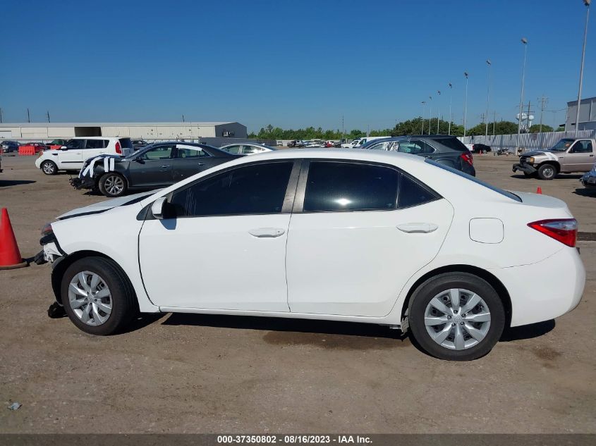 2016 TOYOTA COROLLA L/LE/S/S PLUS/LE PLUS - 5YFBURHE4GP485552