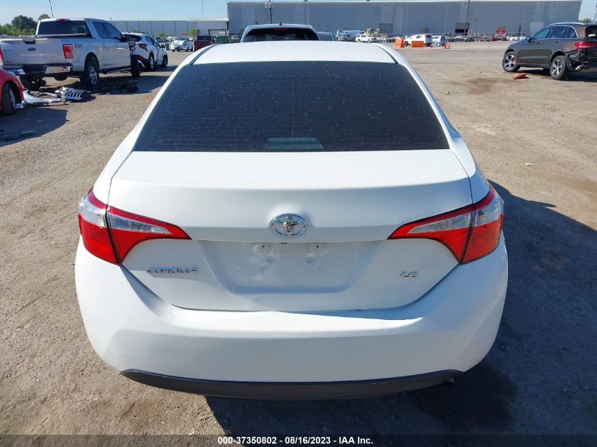 2016 TOYOTA COROLLA L/LE/S/S PLUS/LE PLUS - 5YFBURHE4GP485552
