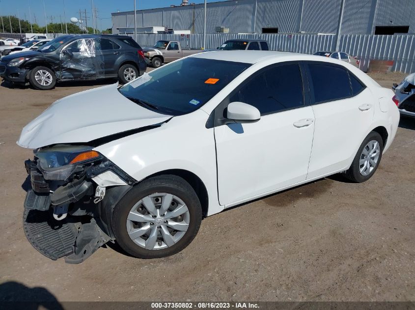 2016 TOYOTA COROLLA L/LE/S/S PLUS/LE PLUS - 5YFBURHE4GP485552