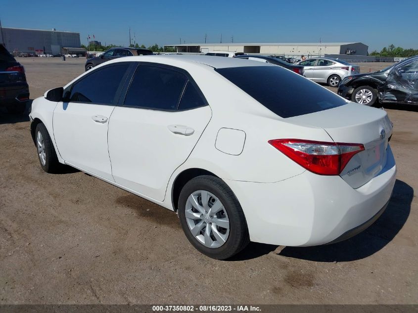 2016 TOYOTA COROLLA L/LE/S/S PLUS/LE PLUS - 5YFBURHE4GP485552