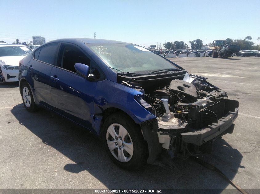 2017 KIA FORTE LX - 3KPFK4A70HE130998