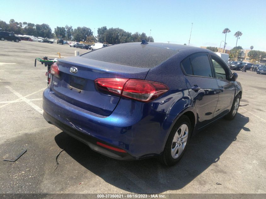 2017 KIA FORTE LX - 3KPFK4A70HE130998