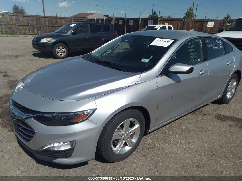 2022 CHEVROLET MALIBU LT - 1G1ZD5STXNF133393