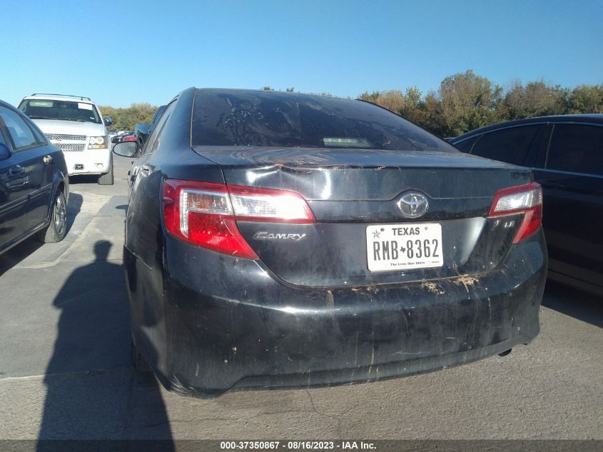 2013 TOYOTA CAMRY L/LE/SE/XLE - 4T4BF1FK7DR324522