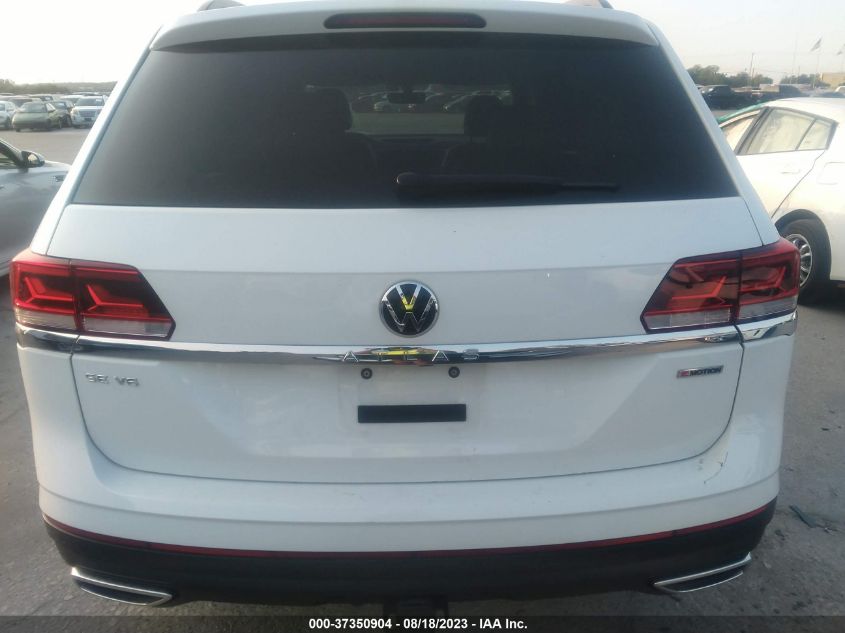 2022 VOLKSWAGEN ATLAS 3.6L V6 SE W/TECHNOLOGY - 1V2HR2CA2NC535571