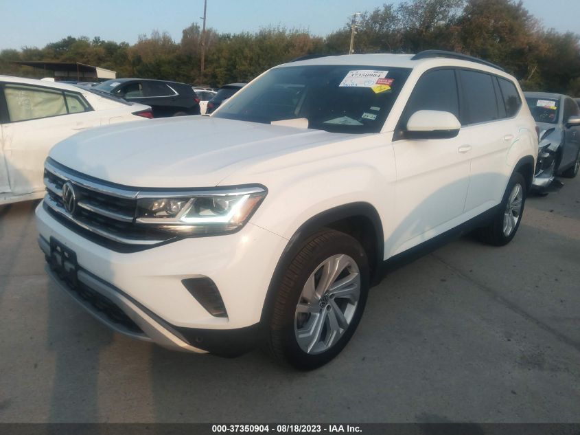 2022 VOLKSWAGEN ATLAS 3.6L V6 SE W/TECHNOLOGY - 1V2HR2CA2NC535571