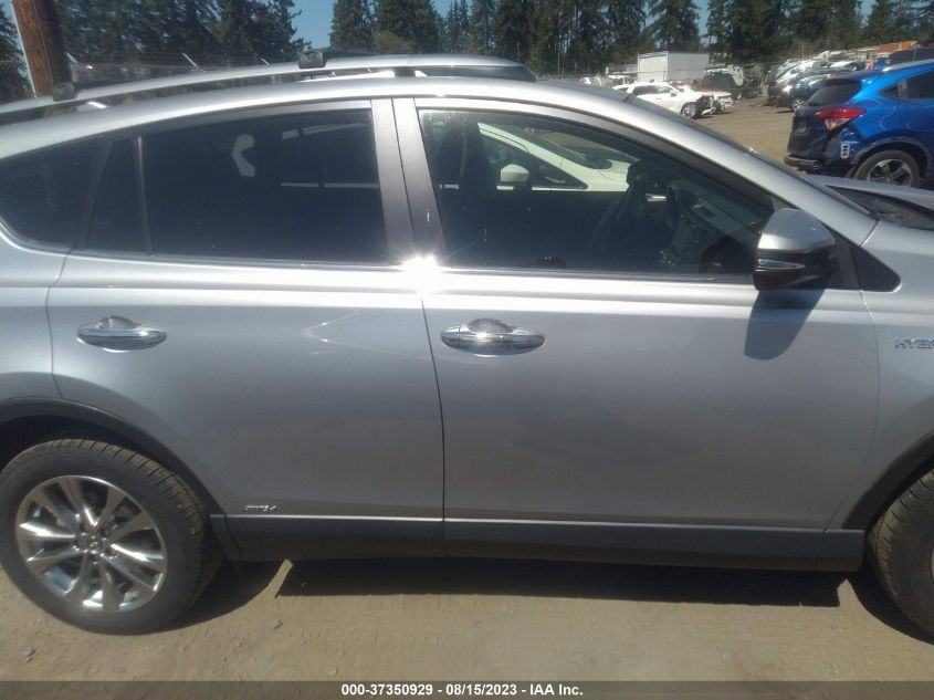 2017 TOYOTA RAV4 HYBRID LIMITED - JTMDJREVXHD124420