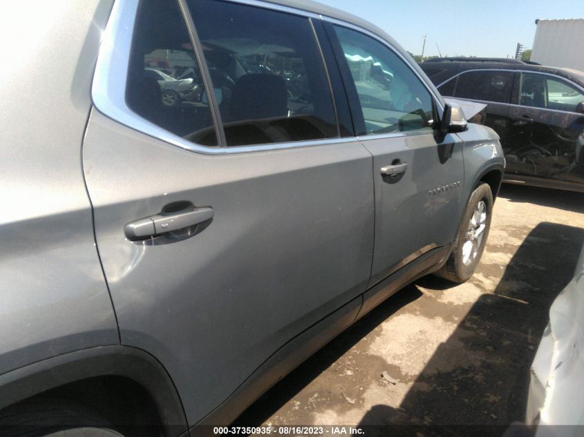 2018 CHEVROLET TRAVERSE LT CLOTH - 1GNERGKWXJJ241394