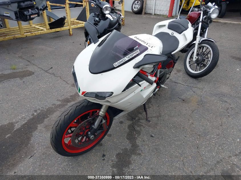 2011 DUCATI 848 ZDM1XBMV9BB015285