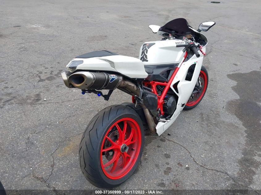 2011 DUCATI 848 ZDM1XBMV9BB015285