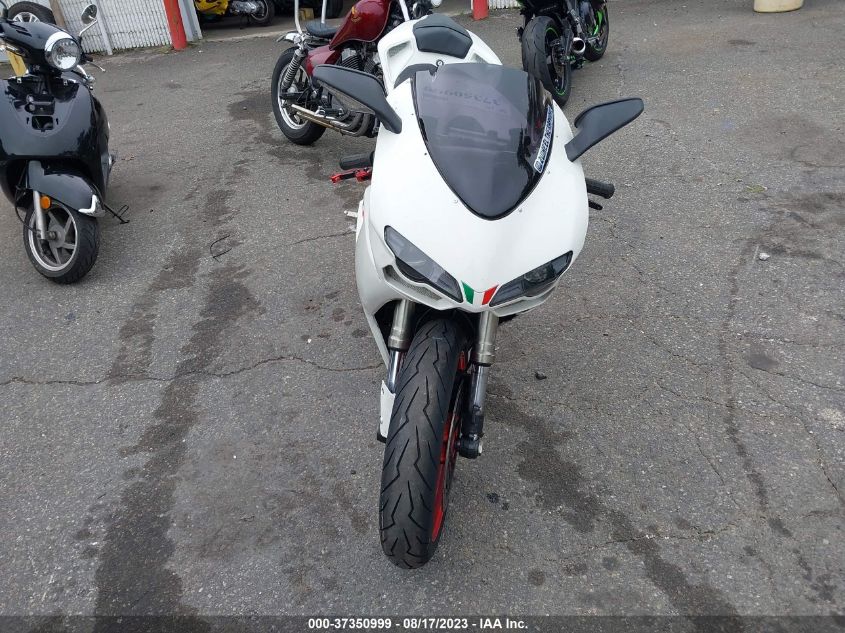 2011 DUCATI 848 ZDM1XBMV9BB015285