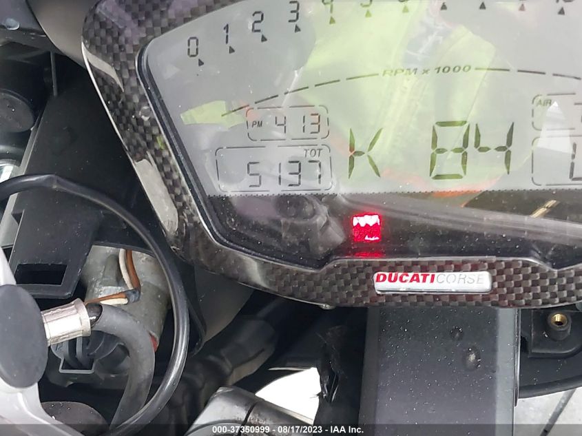 2011 DUCATI 848 ZDM1XBMV9BB015285