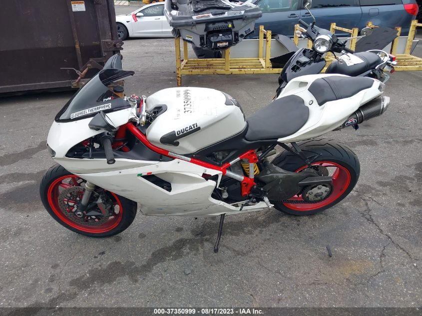 2011 DUCATI 848 ZDM1XBMV9BB015285
