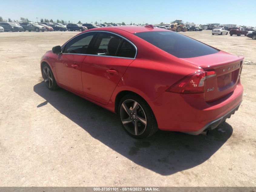 2013 VOLVO S60 T6 - YV1902FH6D1216509