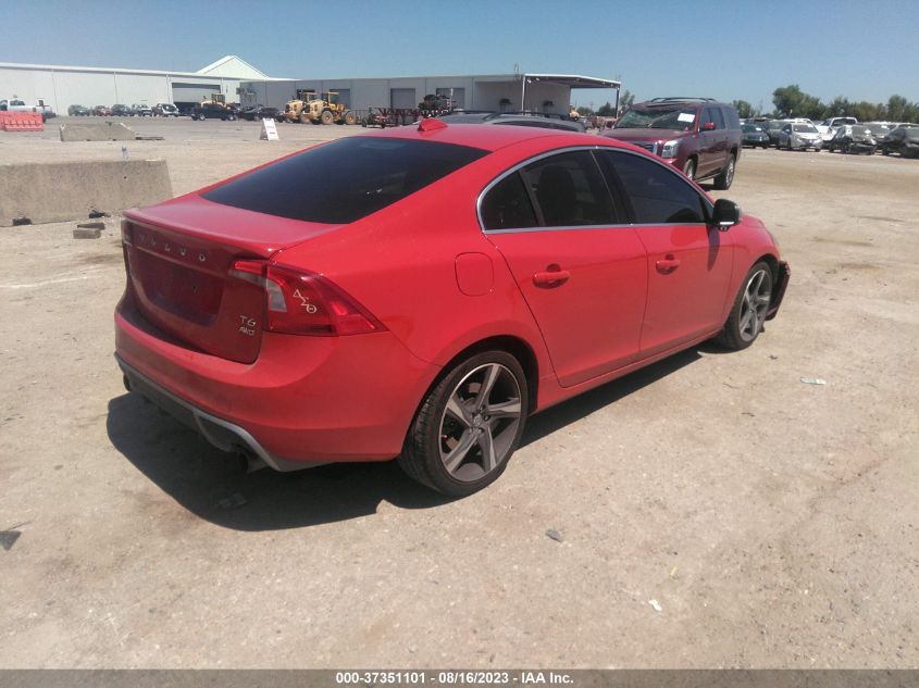 2013 VOLVO S60 T6 - YV1902FH6D1216509