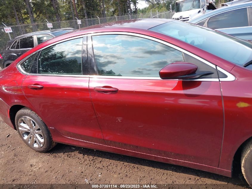 2016 CHRYSLER 200 LIMITED 1C3CCCAB0GN159530