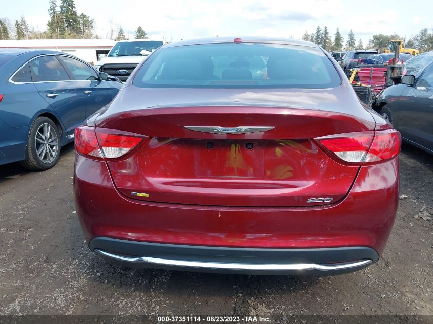 2016 CHRYSLER 200 LIMITED 1C3CCCAB0GN159530