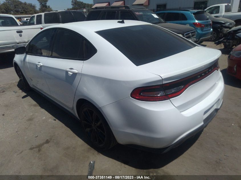 2016 DODGE DART GT - 1C3CDFEB2GD700947