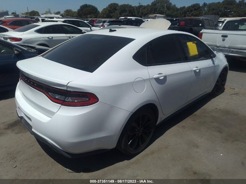 2016 DODGE DART GT - 1C3CDFEB2GD700947