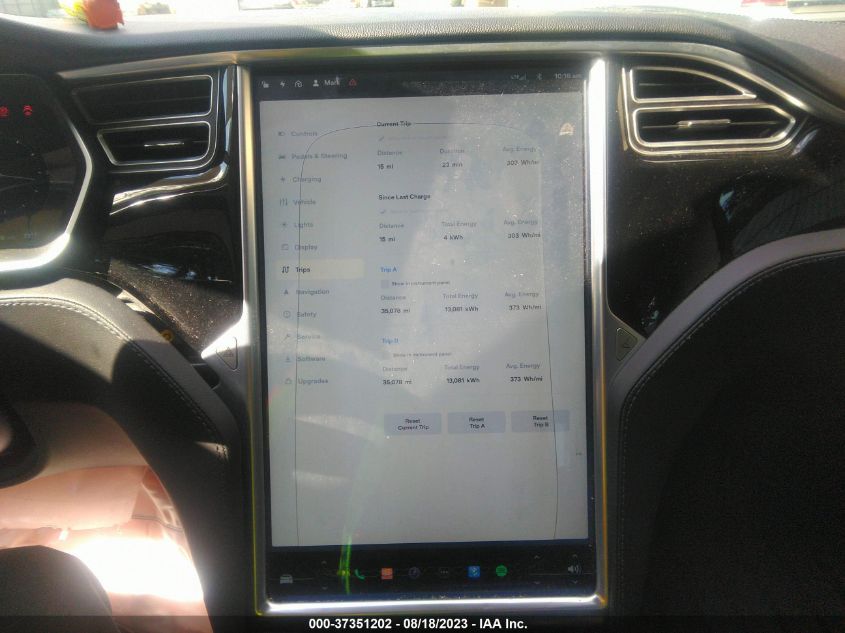 2014 TESLA MODEL S 60 KWH BATTERY - 5YJSA1S13EFP50552