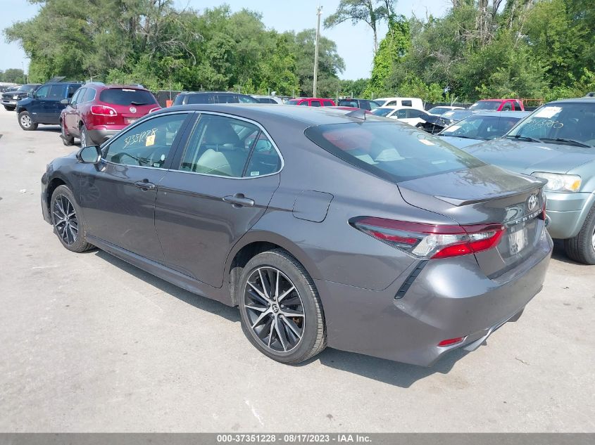 2022 TOYOTA CAMRY SE - 4T1G11AK2NU716301