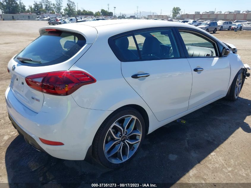 2016 KIA FORTE 5-DOOR SX - KNAFZ5A30G5590782