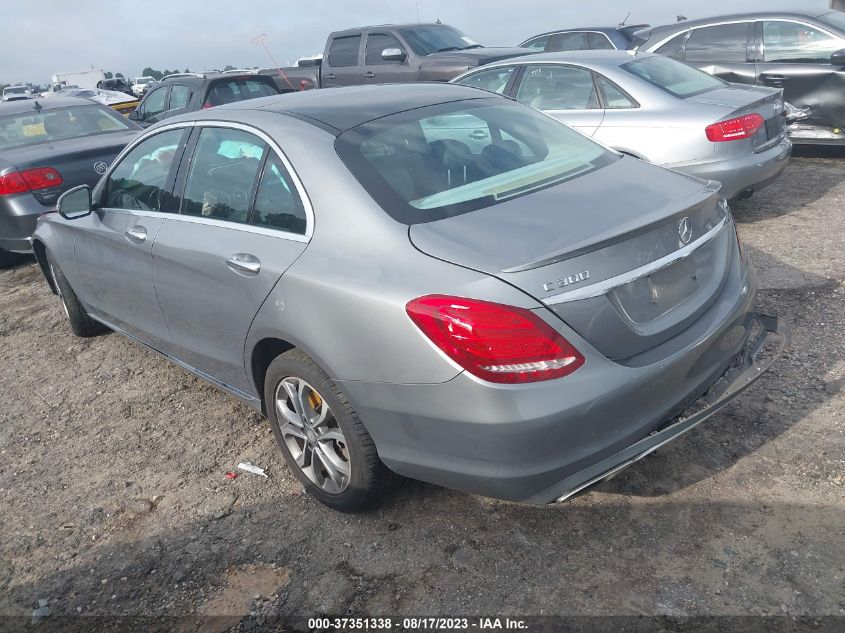 2016 MERCEDES-BENZ C-CLASS C 300 - 55SWF4KB5GU141087