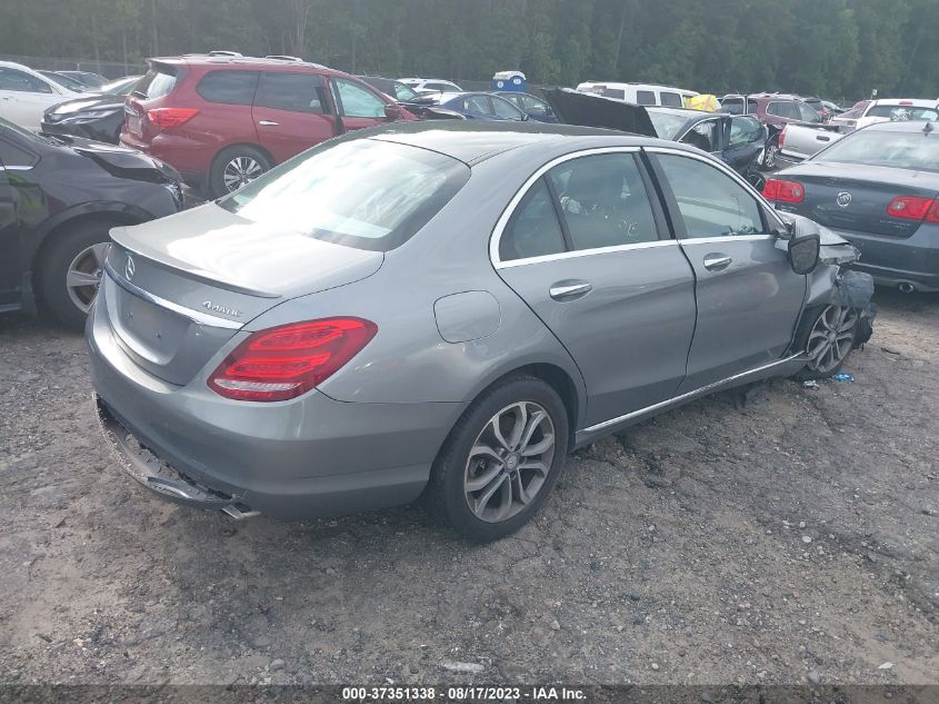 2016 MERCEDES-BENZ C-CLASS C 300 - 55SWF4KB5GU141087