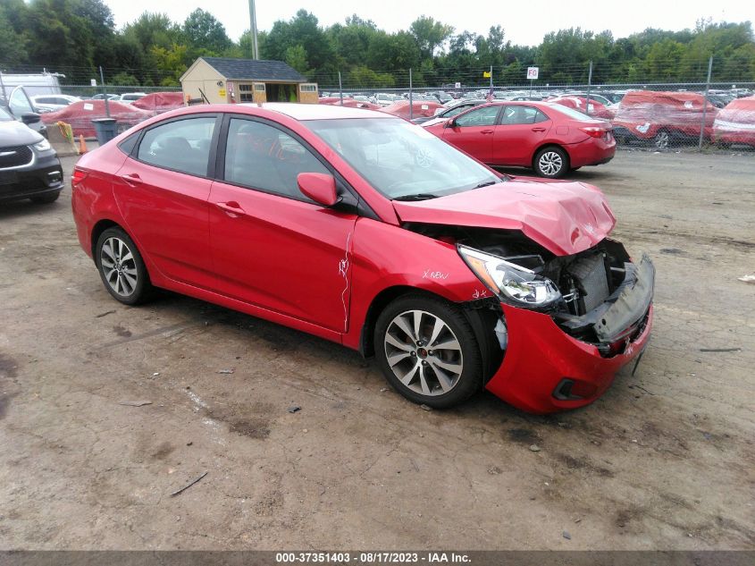 2017 HYUNDAI ACCENT VALUE EDITION - KMHCT4AE4HU345666