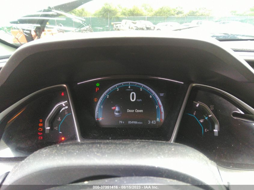 2018 HONDA CIVIC SEDAN EX - 19XFC2F75JE024577