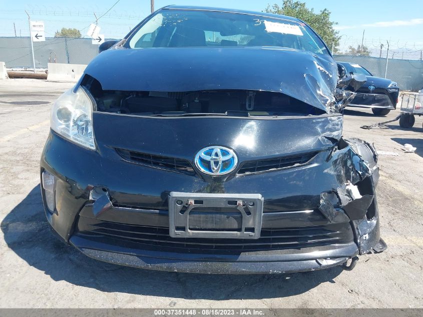 2013 TOYOTA PRIUS ONE/TWO/THREE/FOUR/FIVE - JTDKN3DU9D1698150