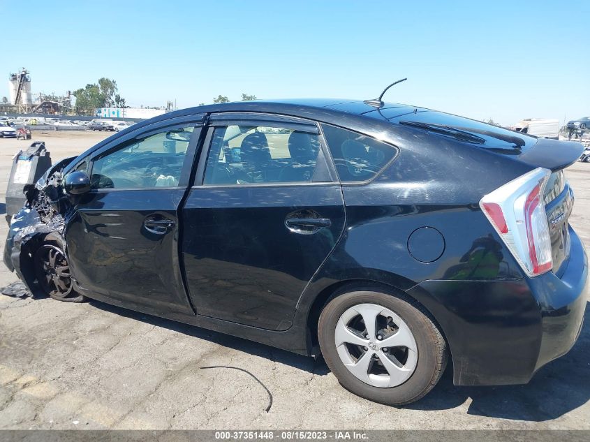 2013 TOYOTA PRIUS ONE/TWO/THREE/FOUR/FIVE - JTDKN3DU9D1698150