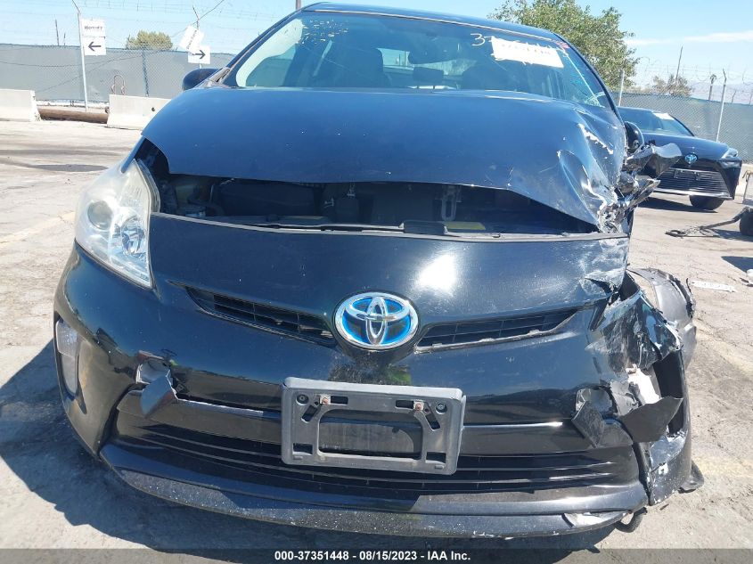 2013 TOYOTA PRIUS ONE/TWO/THREE/FOUR/FIVE - JTDKN3DU9D1698150