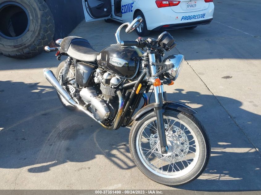 2014 TRIUMPH MOTORCYCLE THRUXTON - SMT920K16ET624271